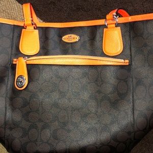 Large coach tote